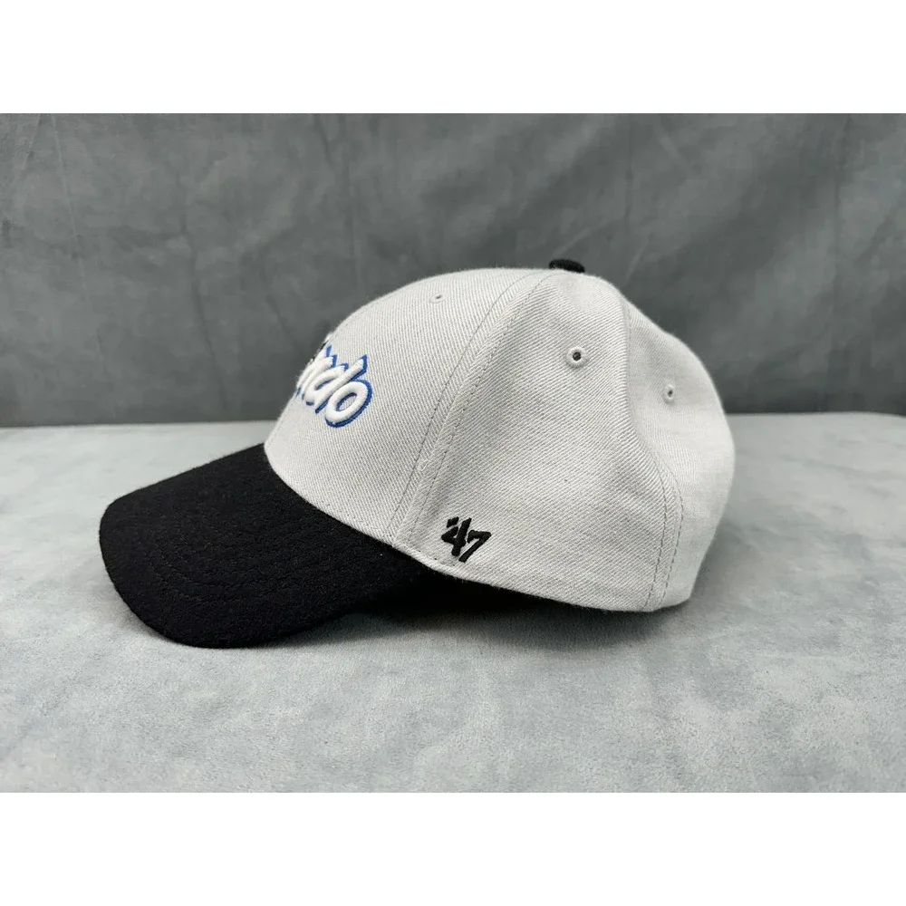 Orlando Magic Hat Cap Strap Back Script NBA Basketball Hardwood Classics Mens